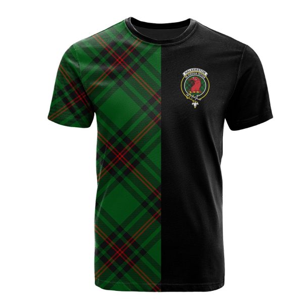 Halkerston Tartan T-Shirt Half of Me - Cross Style on Sale
