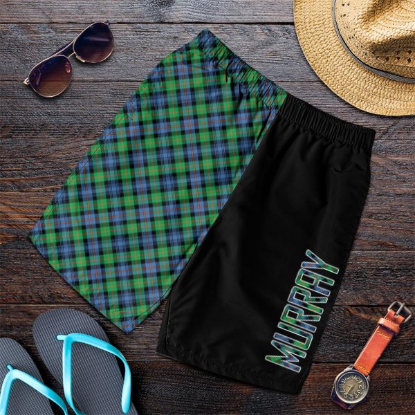 Murray of Atholl Ancient Tartan Crest Men s Short - Cross Style Hot on Sale