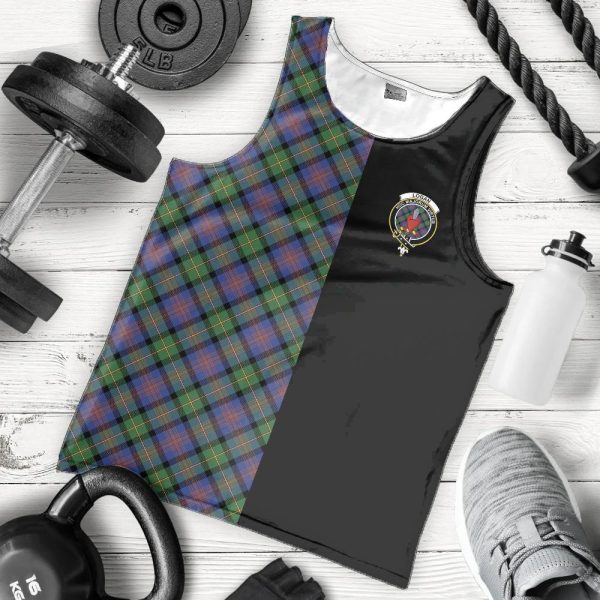 Logan Ancient Tartan Crest Men s Tank Top - Cross Style Sale