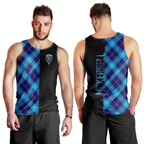 McKerrell Tartan Crest Men s Tank Top - Cross Style Fashion - Image 2