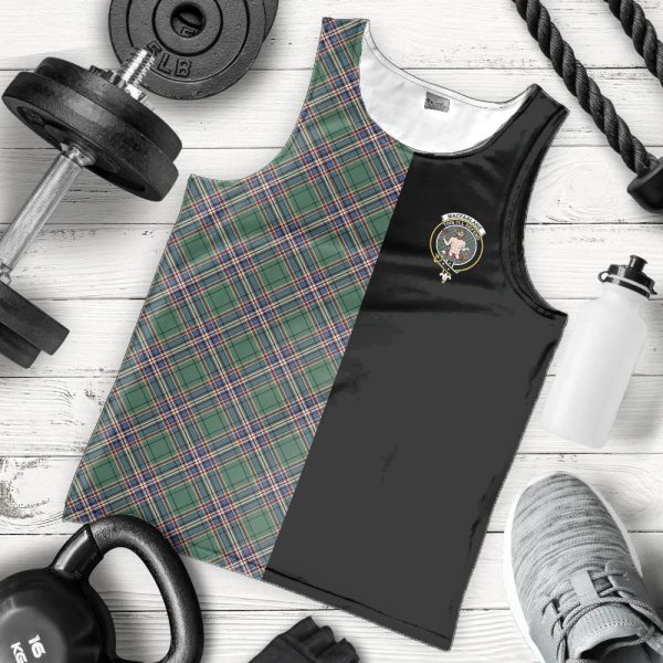 MacFarlane Hunting Ancient Tartan Crest Men s Tank Top - Cross Style Online