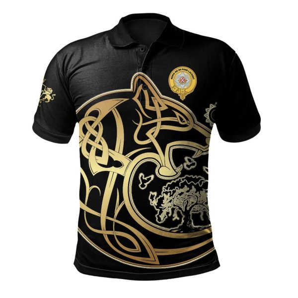 Blackwatch Clan Polo Shirt Viking Wolf Online Hot Sale