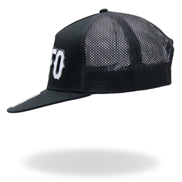 Hot Leathers FAFO Snapback Hat with Under Bill Print GSH4005 on Sale - Image 4